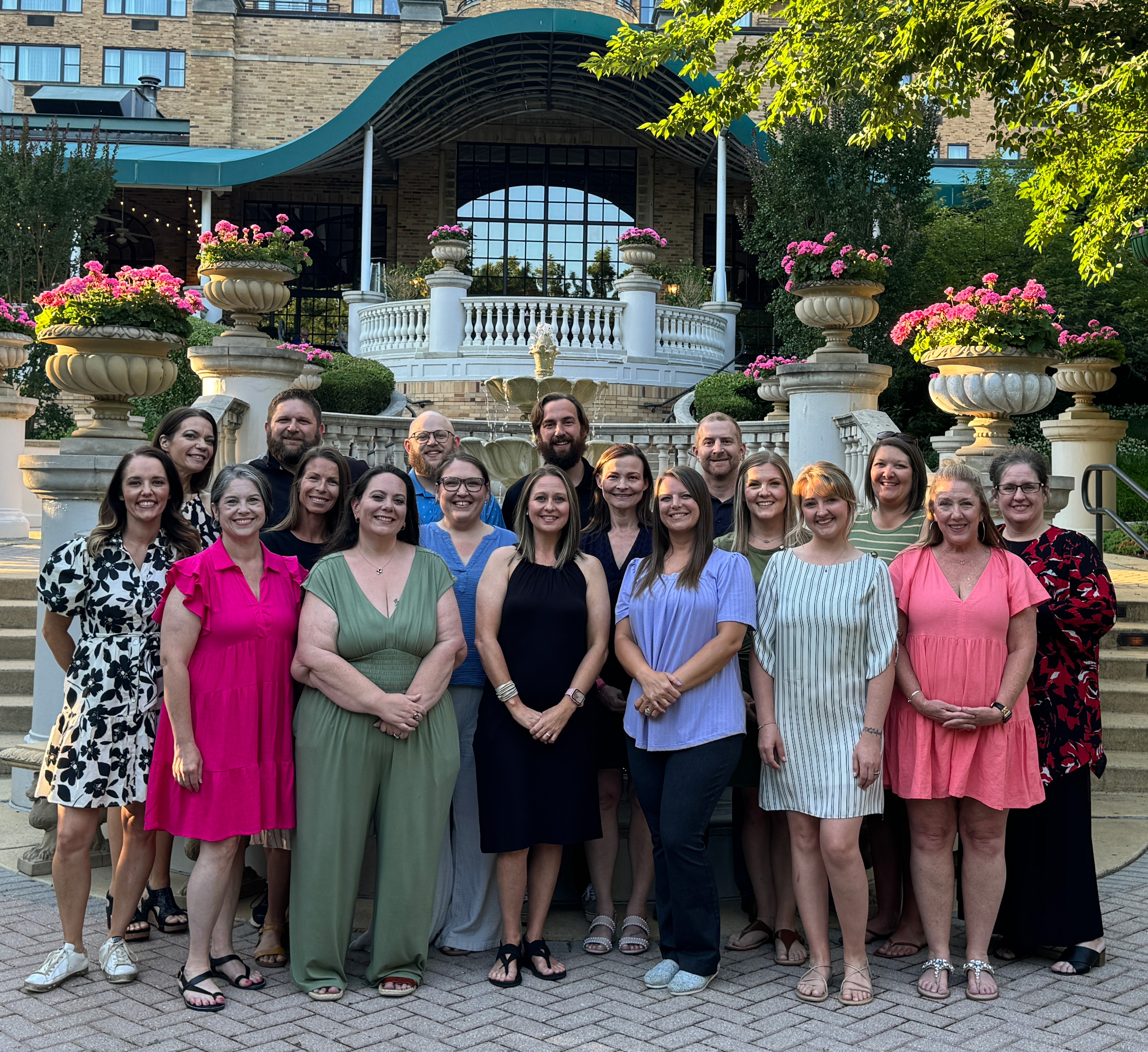 Coastal Connections Academy teachers at a field trip to the zoo