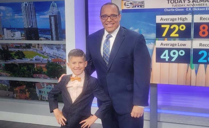 Jaxon from Alabama Connections Academy is at the news station. 