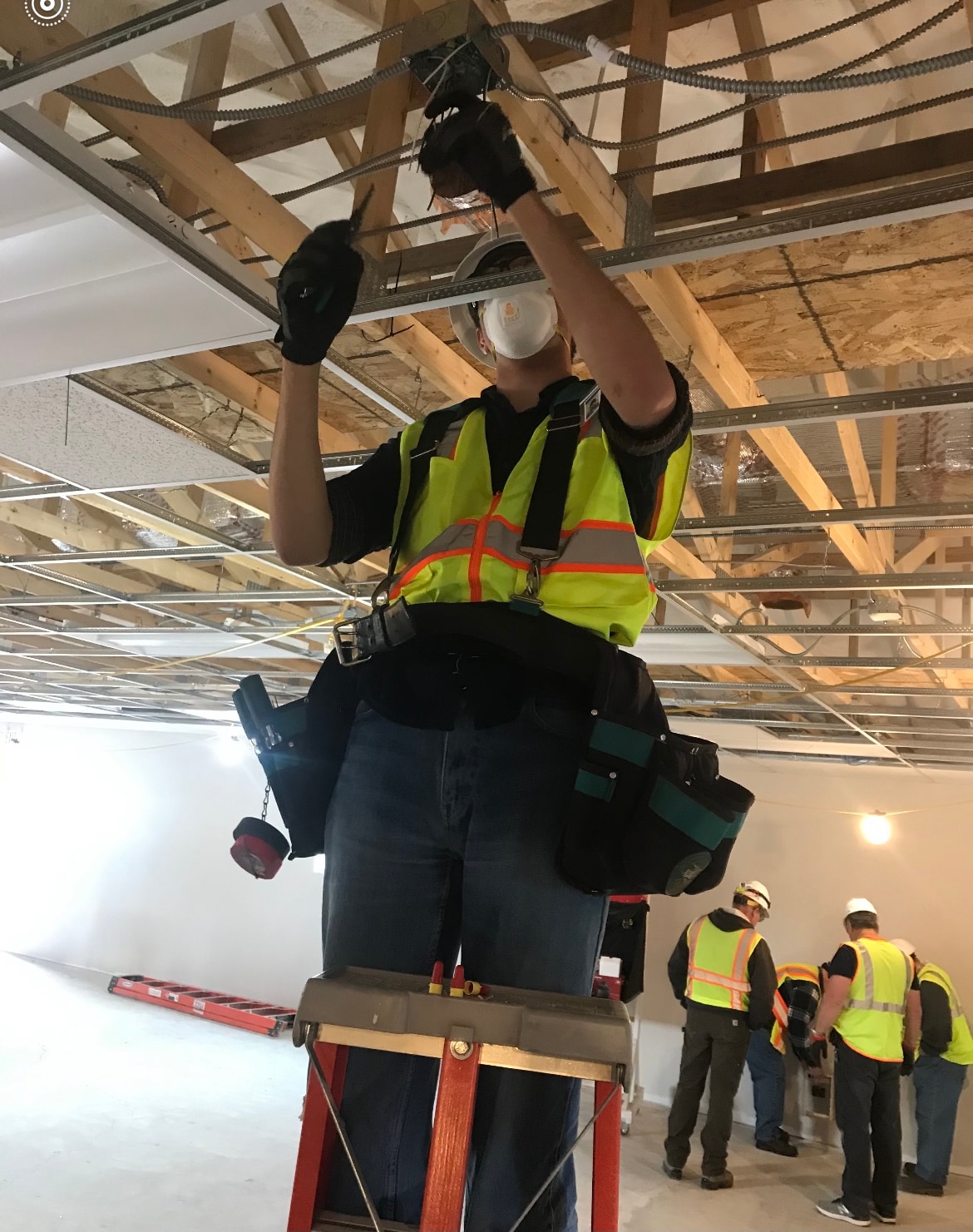 Neil working at an auto shop 